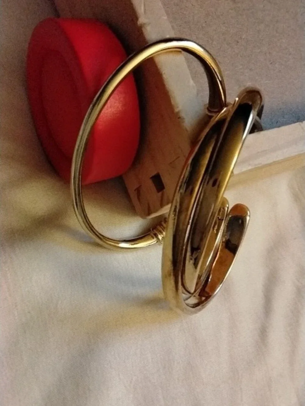 Pulsar Gold-Tone Women's Bracelet Watch with Assorted Gold Bangles